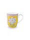 PiP Studio Lily Lotus Κούπα Κεραμική Κίτρινη 200ml