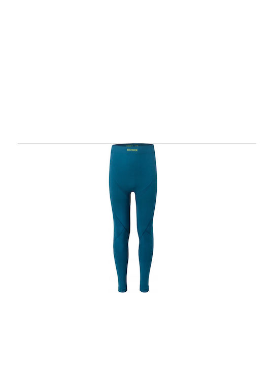 Brugi Kids Thermal Leggings Blue