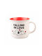 Peanuts Snoopy and Woodstock Ceramic Mug 350ml