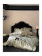 4 Seasons Collection Duvet Cover Set 220x240cm with 2 Pillowcases and 1 Bed Sheet Olive