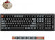 Keychron V6 Ultra 8K V6U-D1 Wireless Gaming Mechanical Keyboard with Keychron Silk POM Red Switches and RGB Lighting English US
