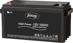 Μπαταρία Whisper Power Agm-power 12v