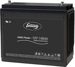 Μπαταρία Whisper Power Agm-power 12v