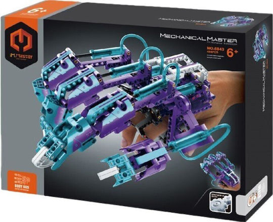 IM Master Cuburi de Construit IM.MASTER Mână Bionică Mecanică pentru 6+ Ani 484 Bucăți