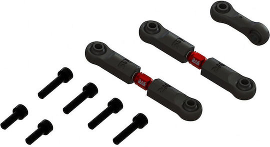 Arrma Aluminum Adjustable Steering Links Set B 2 Grom Ara340217 Arrma
