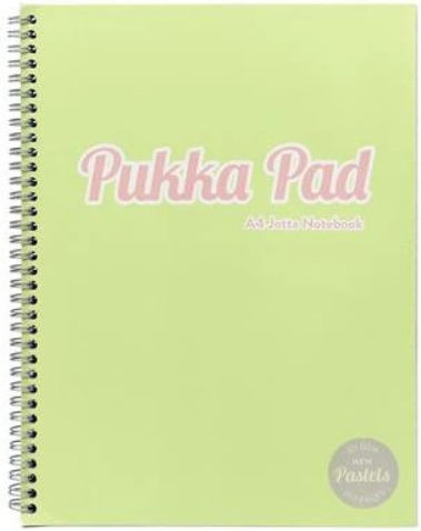 Pukka Pad Spirale Schulheft Geregelt A4 200 Papiereinlagen Grün
