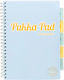 Pukka Pad Spiral Ruled Notebook A4 200 Paper Sheets 5 Subjects Light Blue