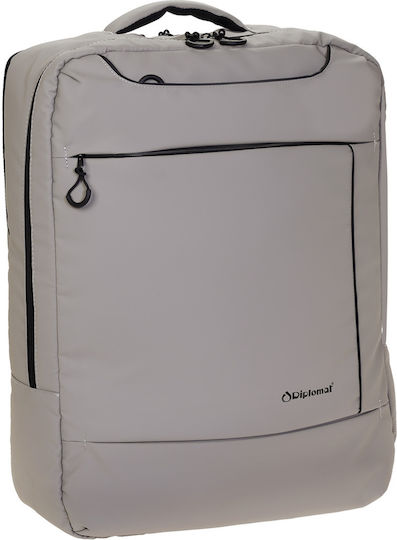 Diplomat Sak Voyage Back 40l Beige from Artificial Leather M55xW20xH40cm