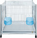 Klouvotechniki Bird Breeding Cage 40x27x36cm Silver