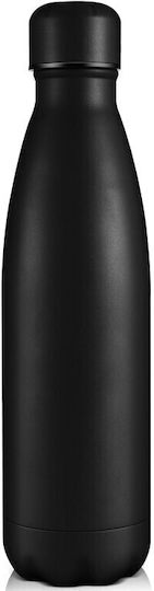 Aj Stainless Steel Thermos Bottle 1lt Black