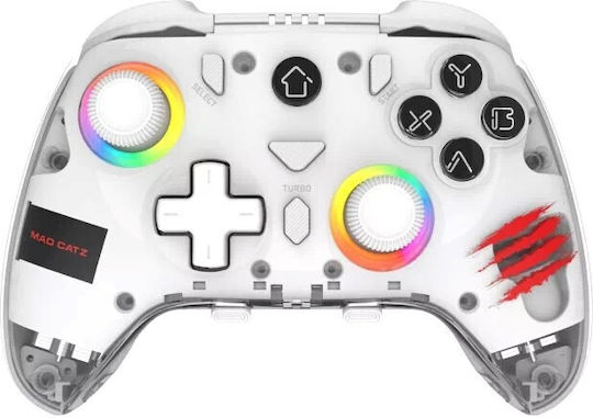 Mad Catz C.A.T. 17 Verkabeltes Gamepad für Android / PC / Switch / iOS Mehrfarbig