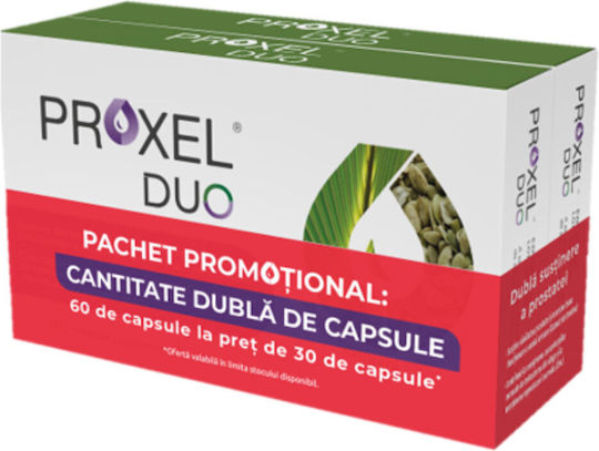 Naturpharma Proxel Duo Pack Supliment Pentru Sănătatea Prostatei 60 Capsule