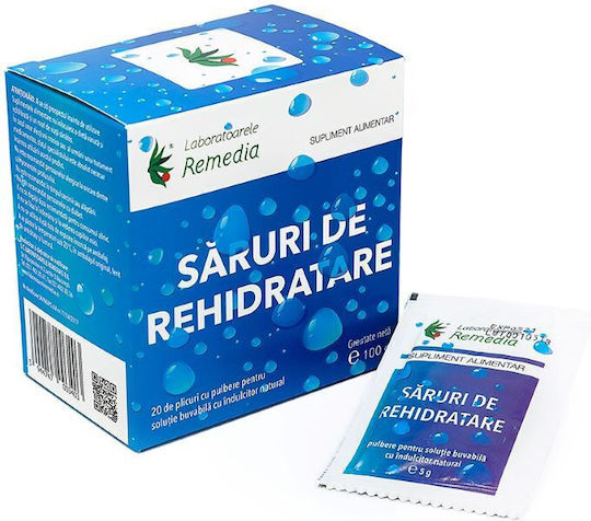 Remedia Sare De Rehidratare Alte Suplimente Alimentare 20 Plicuri Aromă Portocală