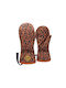 Racer Mittens Παιδικά Γάντια Σκι & Snowboard Καφέ