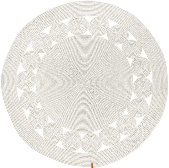 Anatolia 102 Covor Rotund Din Iută Crem Ø200cm