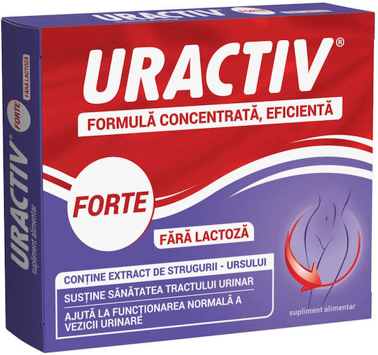 Uractiv Forte Fără lactoză 10 Capsule