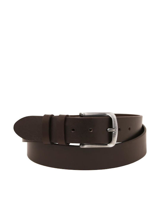 Tuscany Leather Мъжки Кожен Кафяв Колан