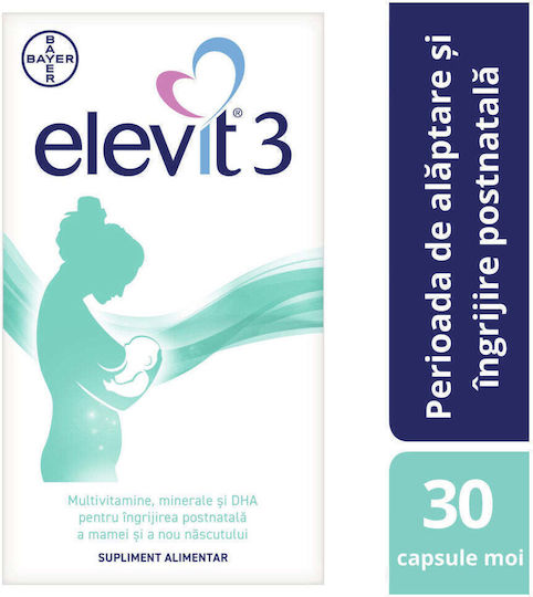 Bayer Elevit 3 Besonderes Nahrungsergänzungsmittel 30 Kapseln