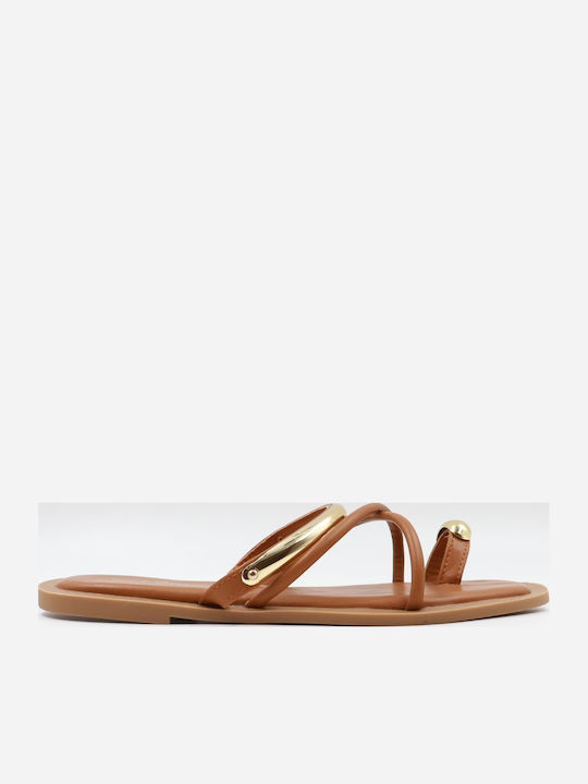 Sweetshoes Women's Flat Sandals Brown