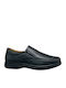 Leather Men's Casual Anatomic Black Shoes
