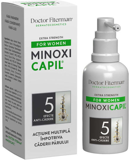 Fiterman Pharma Minoxicapil Лосион За Коса Женски Срещу Косопад 60ml