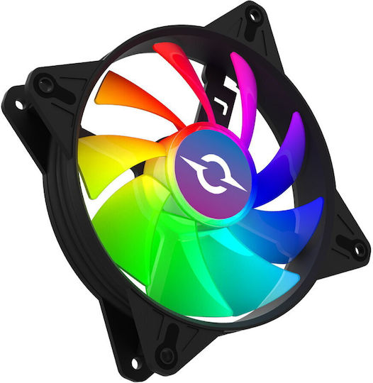 Aqirys Cetus Gehäuselüfter 120mm (33,5 cfm) mit RGB-Beleuchtung