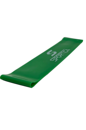 Mini Elastic Resistance Band Hard Green 0.05m