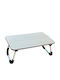TnS Garten- und Terrassentisch Hilfsmittel Zusammenklappbar Holz mit Metallrahmen Beige 48x30x20cm