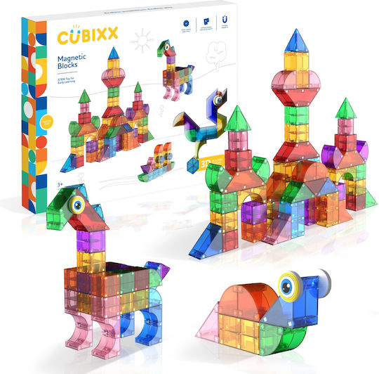 Clics Toys Μαγνητικό Παιχνίδι Κατασκευών για Παιδιά 3+ Ετών