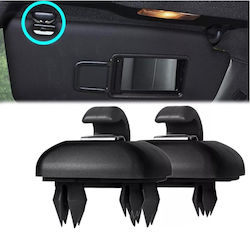 Set 2 Cleme Parasolar Negre Compatibile Vw Audi Skoda