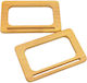 Wooden Handles Pair 16x10cm Natural Light