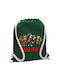 Koupakoupa Roblox Squad KP_33139 Gym Bag BB Bottle Green Sports Backpack Green