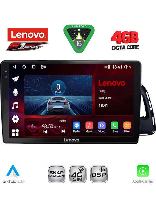 Lenovo Car Audio System for Audi Q5 2010-2018 Bluetooth USB WiFi GPS Apple CarPlay Android Auto with 10" Touch Screen