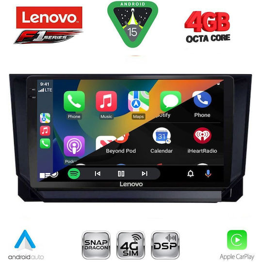 Lenovo Car Audio System for Mazda CX-9 2006-2015 Bluetooth USB WiFi GPS Apple CarPlay Android Auto with 10" Touch Screen