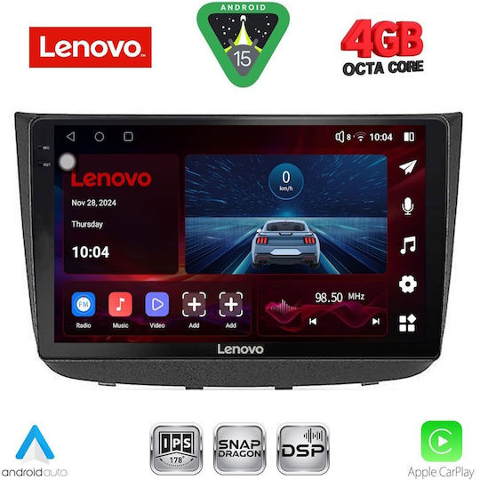 Lenovo Car Audio System for Mercedes-Benz Vito / Viano 2003-2007 Bluetooth USB WiFi GPS Apple CarPlay Android Auto with 10" Touch Screen
