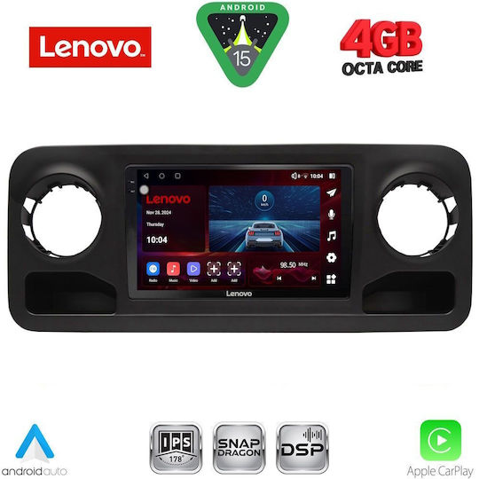 Lenovo Car Audio System for Mercedes-Benz Sprinter 2018 Bluetooth USB WiFi GPS Apple CarPlay Android Auto with 10" Touch Screen