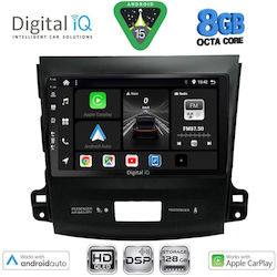 Digital IQ Ηχοσύστημα Peugeot 4007 Mitsubishi Outlander Citroen C-Crosser 2006-2012 με Bluetooth, USB & GPS