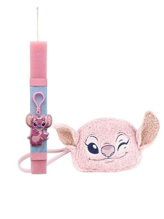 Osterkerze Lilo & Stitch Runde Beduftete Handgefertigte mit Box 15cm 20230040
