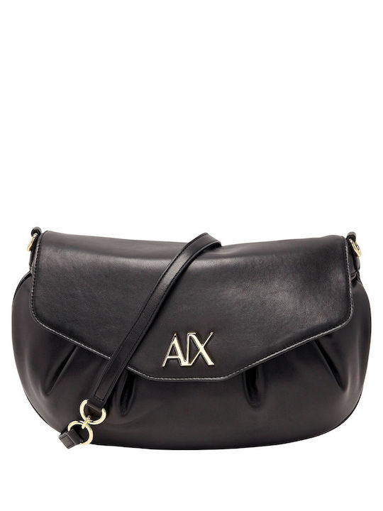 Fabric Women's Shoulder Bag Black