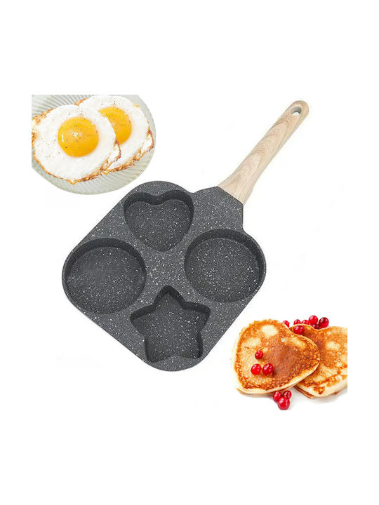 Tigaie pentru Pancakes din Aluminiu cu Acoperire de Piatră 19cm