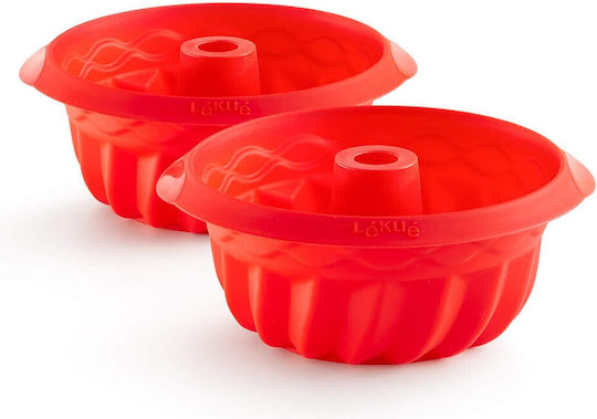 Lekue Bakeware Tin Made of Silicone 15x15cm 2 Pieces