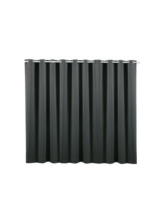 Jemidi24 Perdea Opacitate Cu Capse Gri 300x245cm