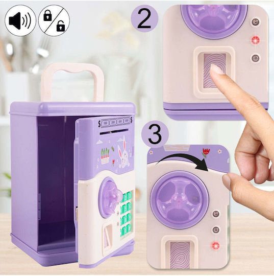 Children's Piggy Bank Safe 22.2 X 14.5 X 13.5 Cm Malplay 111520