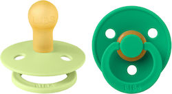 Bibs Colour Rubber Beige Pacifiers For 0+ Months 2 Pieces
