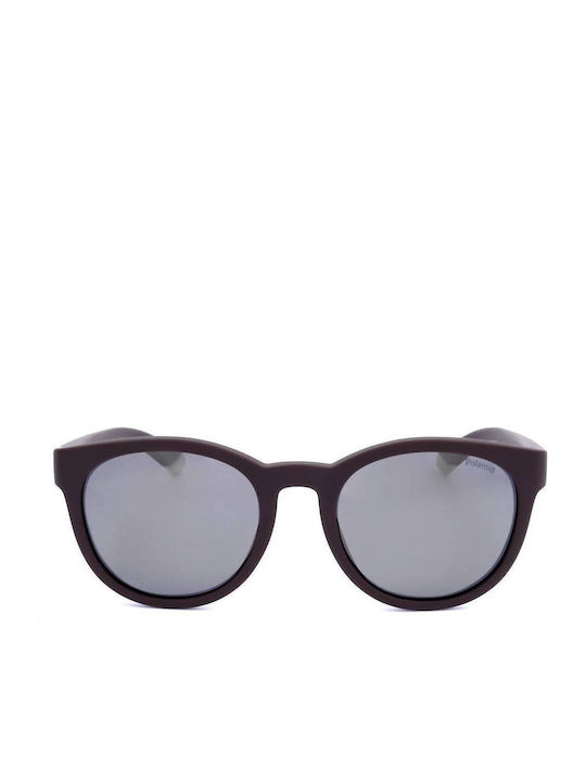 Polaroid Unisex Γυαλιά Ηλίου με Μωβ Σκελετό και...