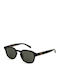 Gucci Men's Sunglasses with Black Horn-Rimmed Frame and Grey Lens GG2106S 001