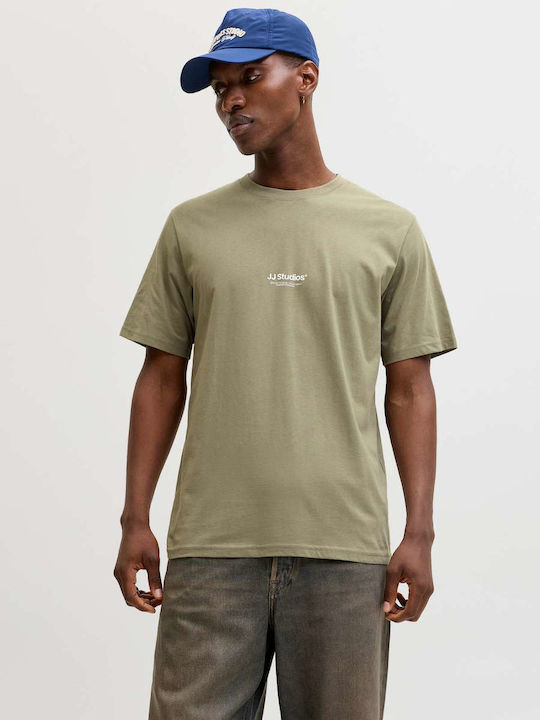 Jack & Jones Crew Neck Спортна Тениска Vetiver