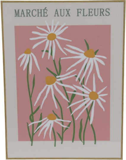 Dekoratives Gemälde Rahmen Perlen 30cm x 40cm