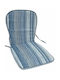 Garden Chair Cushion with Backrest Multicolour 42x77cm