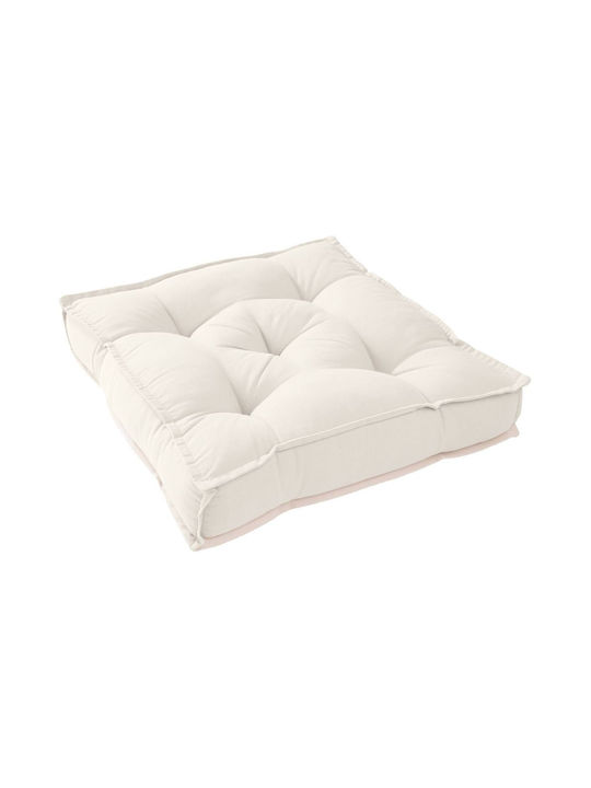 Butlers Gartenstuhlkissen Solid Beiges 40x40cm